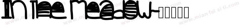 In The Meadow字体转换